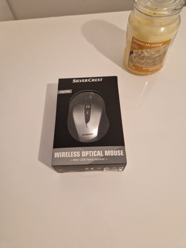 Silvercrest Trådlös Optisk Mus med USB Nano-mottagare
