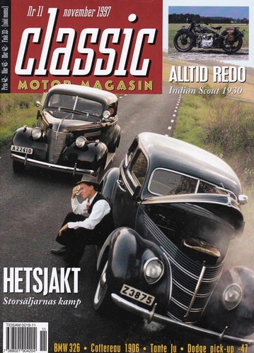 Classic 1997-11 Saxtorp GP.Dodge Pickup 1947.Indian Scout.RR