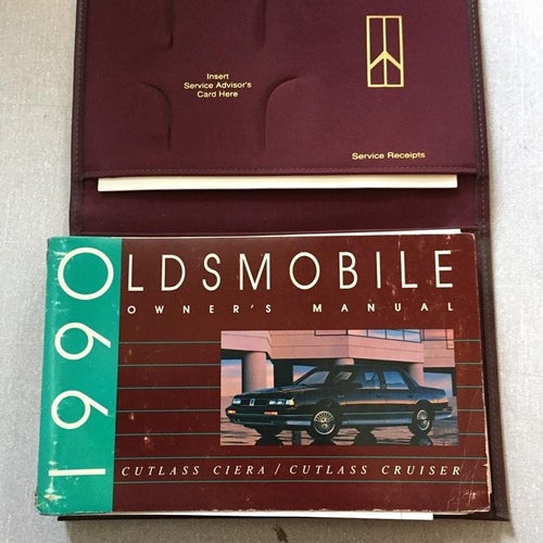 1990 Oldsmobile Owners Manual Cutlass Ciera/Cutlass Cruiser