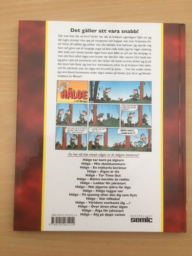 HÄLGE - Snabbare än Blixten - Lars Mortimer - Bok nr 16