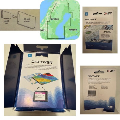 C-MAP Discover Gulf of Bothnia – M-EN-Y209.49 (02/2021) – Sjökort Micro-SD-kort