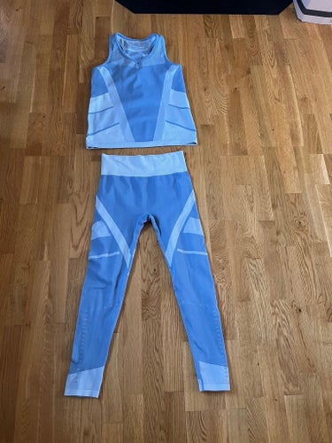 Sportset Linne och Leggings stl m/L
