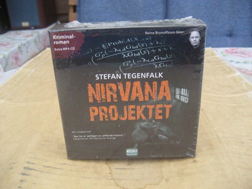 Stefan Tegenfalk: Nirvanaprojektet (10 CD + 1 MP3-CD) **Ny Inplastad**