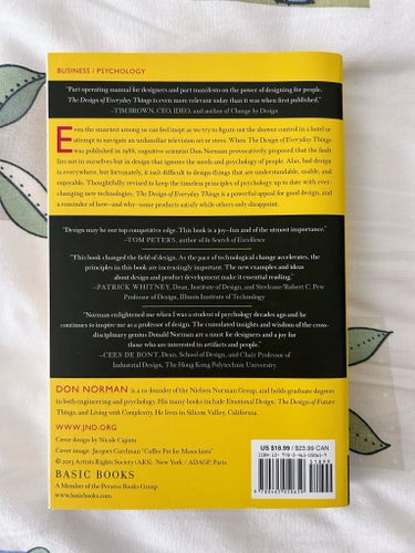 The Design of Everyday Things av Don Norman, 2013