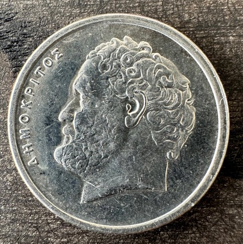 Mynt: Grekland - 10 Drachmai (1994) / coin Greece (new lettering)