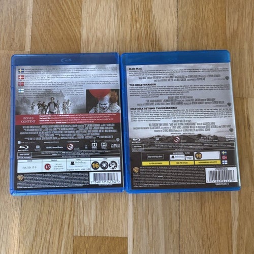IT och Mad Max Collection Blu-ray