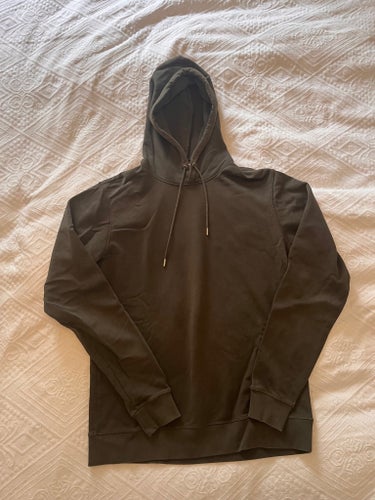 ASKET grön hoodie, storlek L