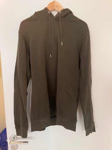ASKET grön hoodie, storlek L