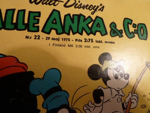 KALLE ANKA & C:O NR22, 29/05/1975,