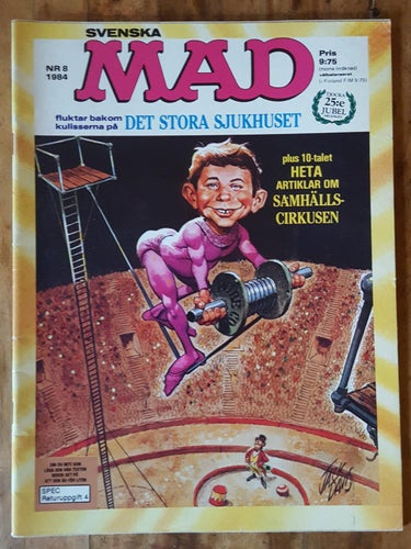 Mad / Nr 8 1984 / Vuxenserie