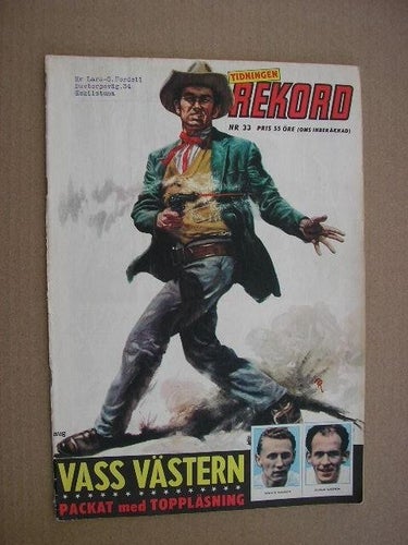 Rekord Rekordmagasinet 1962 Nr. 33 Lagbild: Saltö BK