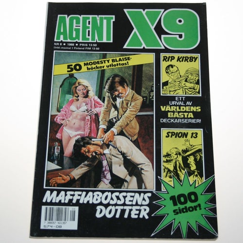Agent X9 - 1988 - NR 8