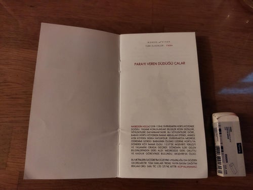 Nasreddin Hoca - Parayı veren düdüğü calar, Very Fine. minibok på turkiska