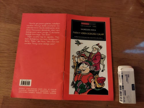 Nasreddin Hoca - Parayı veren düdüğü calar, Very Fine. minibok på turkiska
