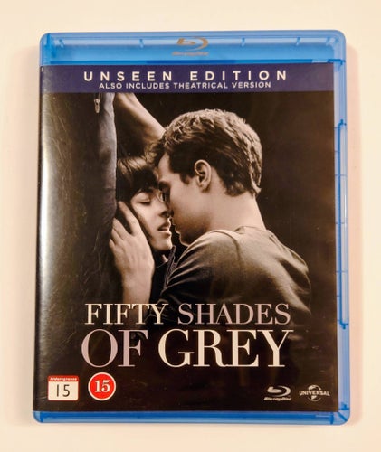 FIFTY SHADES OF GREY (2014) - Unseen edition - Spegelblank Bluray - billig frakt