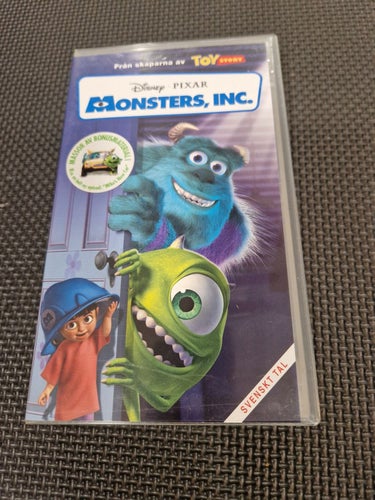 Monsters INC VHS