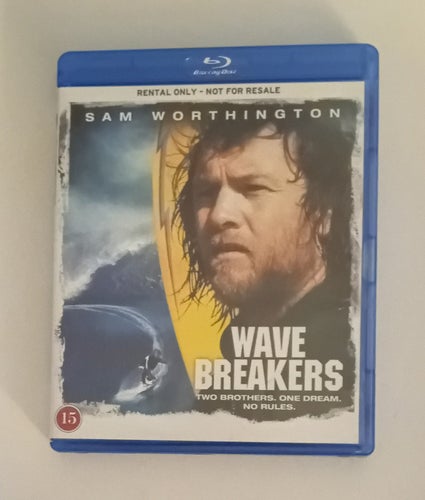 Wave Breakers Blu-ray / 2002 / Sam Worthington / Svensk Text / Fin Skiva