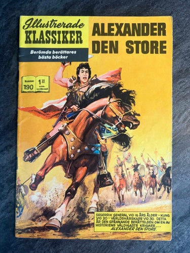 Illustrerade Klassiker Nr 190 - TOPPEXEMPLAR !