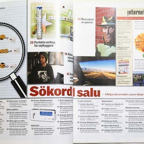 Tidning från Internetvärlden