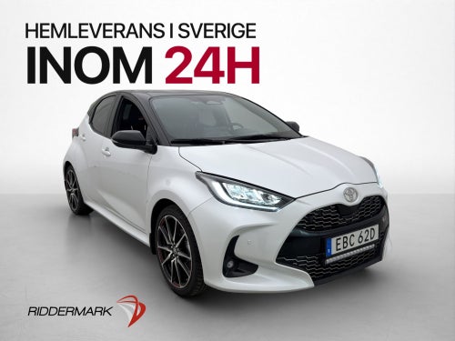 Toyota Yaris Hybrid 130hk GR M/K-Värm Kamera Navi Halvskinn