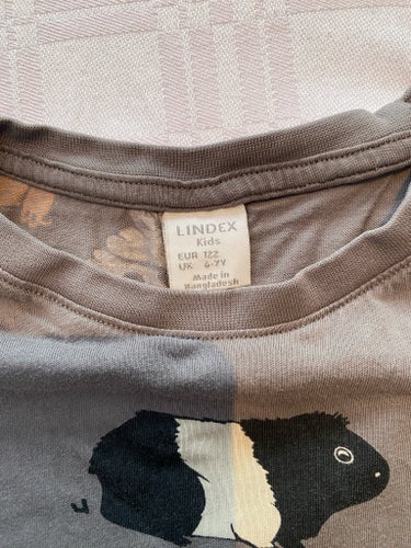 Lindex grå långärmad tröja, storlek 122