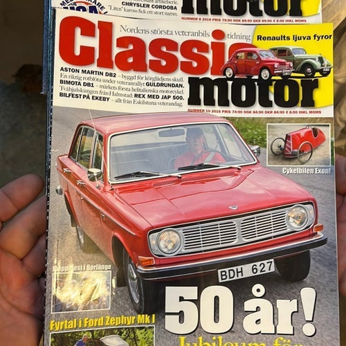 Classic Motor Tidning, 2016