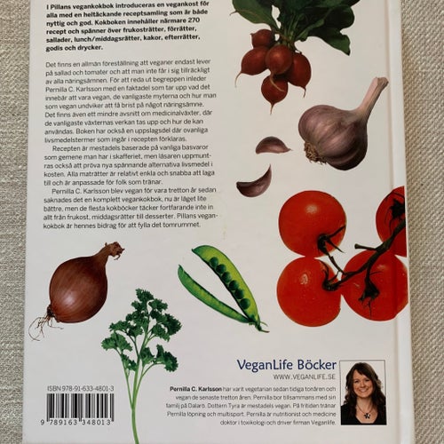 Pillans Vegankokbok av Pernilla C. Karlsson, 2016