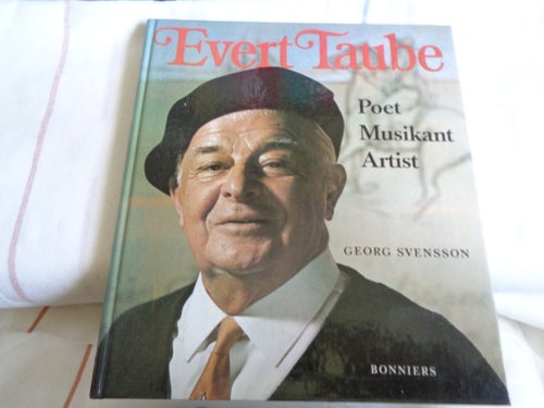EJ SAMFRAKT. Evert Taube av Georg Svensson, 1976 ser ny ut