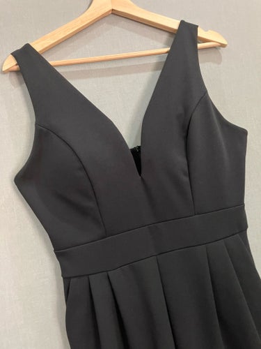 Wal G svart jumpsuit, storlek XL/16 = L