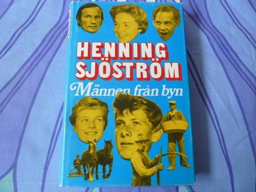 MÄNNEN FRÅN BYN, H. SJÖSTRÖM, 1976,  BÖCKER