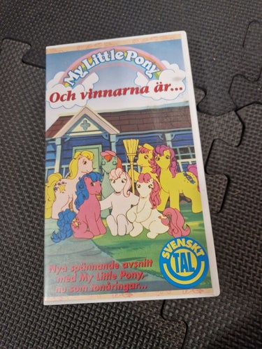 My little pony - Och vinnarna är... - VHS raritet