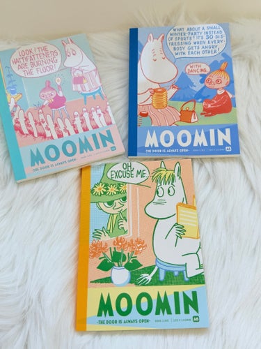 Mumin A6 Anteckningsböcker - Set om 3