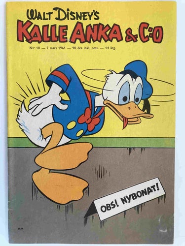 Kalle Anka - 1961:10 FN-VF