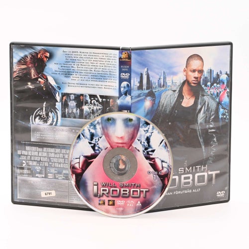 i Robot Svensk Text DVD
