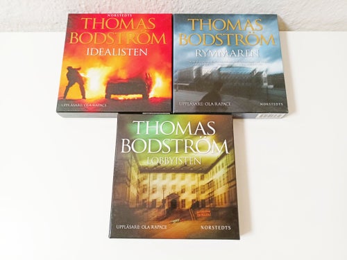 Thomas Bodström 3st Ljudböcker 26CD Ola Rapace