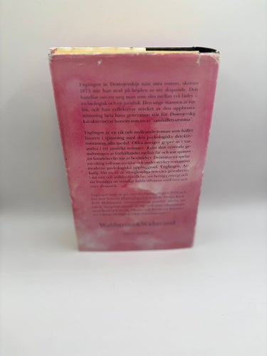 Fjodor Dostojevskij – Ynglingen / Podrostok 1992 inbunden