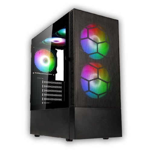 DENVER Gaming PC - RTX 5060 Ti - Ryzen 7 5700X - 16GB RAM - 500GB SSD - Win 11