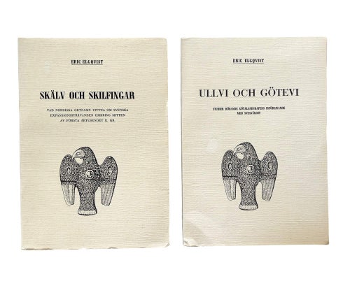Eric Elgqvist - Skälv och Skilfingar (1944) & Ullvi och Götevi (1947) - Original