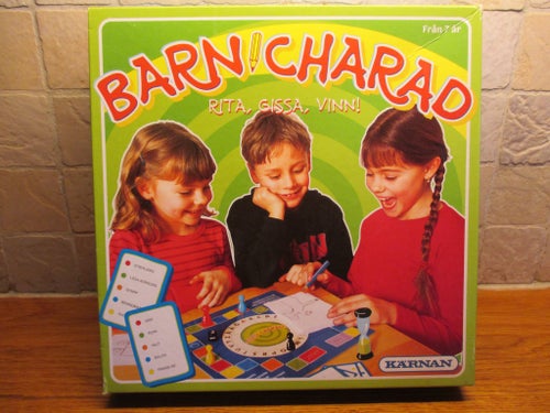 + - Barn Charad - Kärnan - Mycket Fint Skick- +
