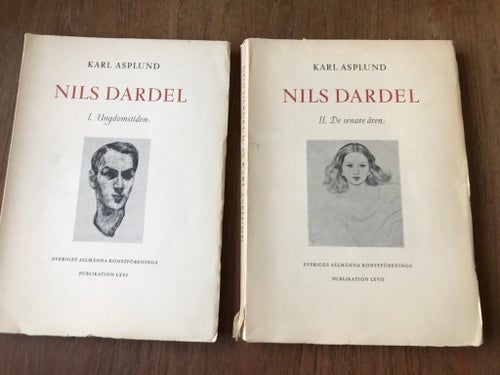 2 lärorika böcker om Nils Dardel