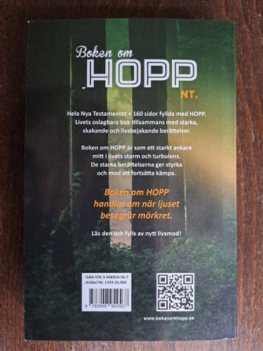 Boken om HOPP - nya Testamentet + berättelser