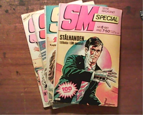 Serie magasinet special 1981 4 stycken