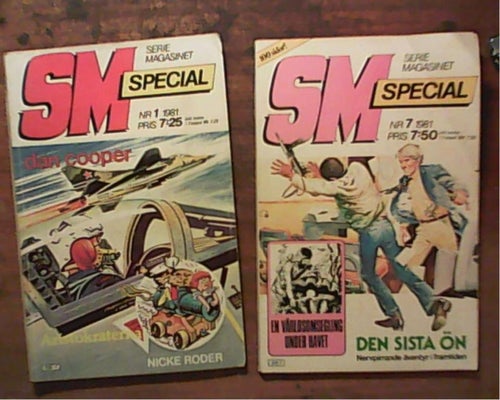 Serie magasinet special 1981 4 stycken