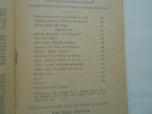 All världens berättare nr 8 1950 Eyvind Johnson Mark Twain Anais Nin