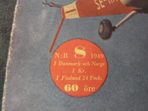 TEKNIKENS VÄRLD, NR 8 - 1949, TIDNING