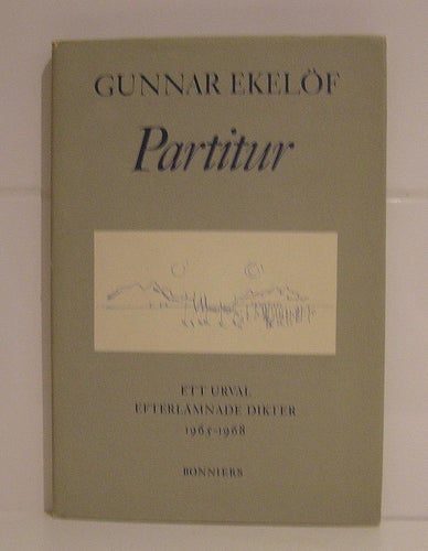 Ekelöf, Gunnar: Partitur. OU