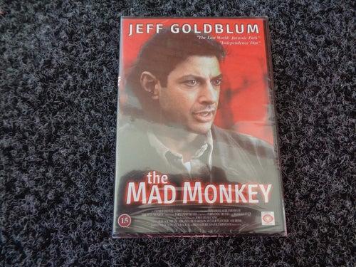DVD-THE MAD MONKEY *Jeff Goldblum* Ny inplastad
