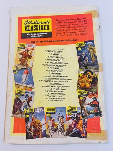 Illustrerade Klassiker Nr 20 , Första utgåva !