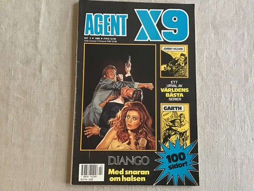 AGENT X9 NR 2 1988