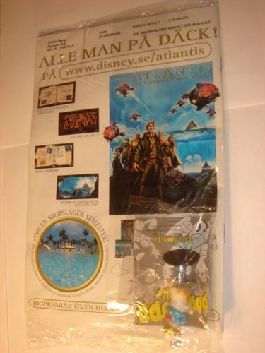 KALLE ANKA & Co I ORIGINAL PLAST leksak 2001 46 KALLE FIGUR